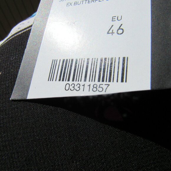 #373  NEW WOMEN'S CHIFFON BUTTERFLY DRESS BY LONDON TIMES  (SIZE 14US / 18UK) - Picture 3 of 5